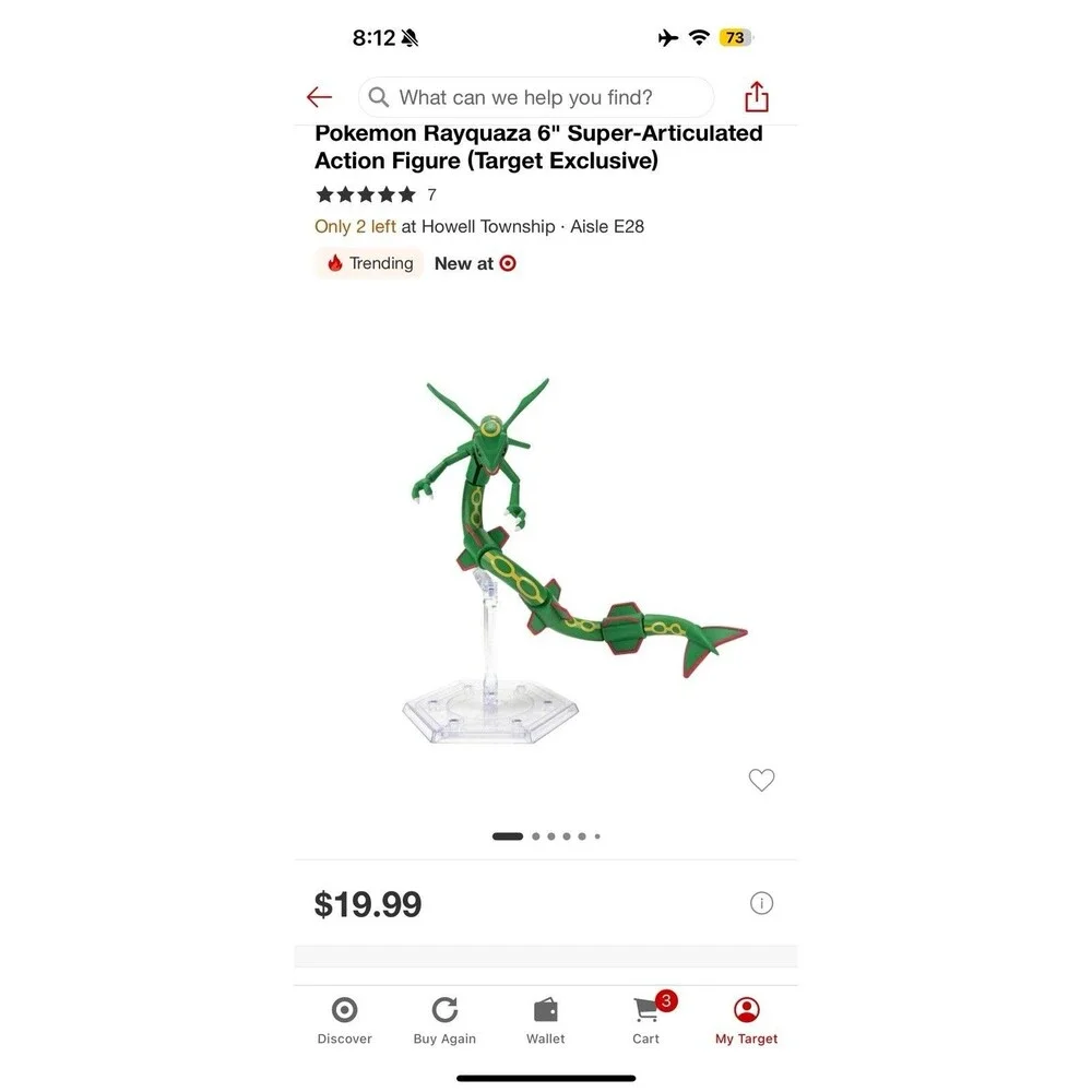 Pokemon Select Super Articulated Rayquaza 6